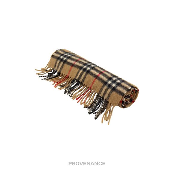 🔴 Burberry Scarf - "Burberrys" Nova Check Cashmere - Picture 3 of 5